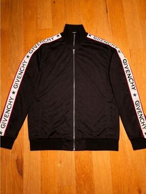 Givenchy Zip Up Star Logo Tape Track Jacket 🔥🔥